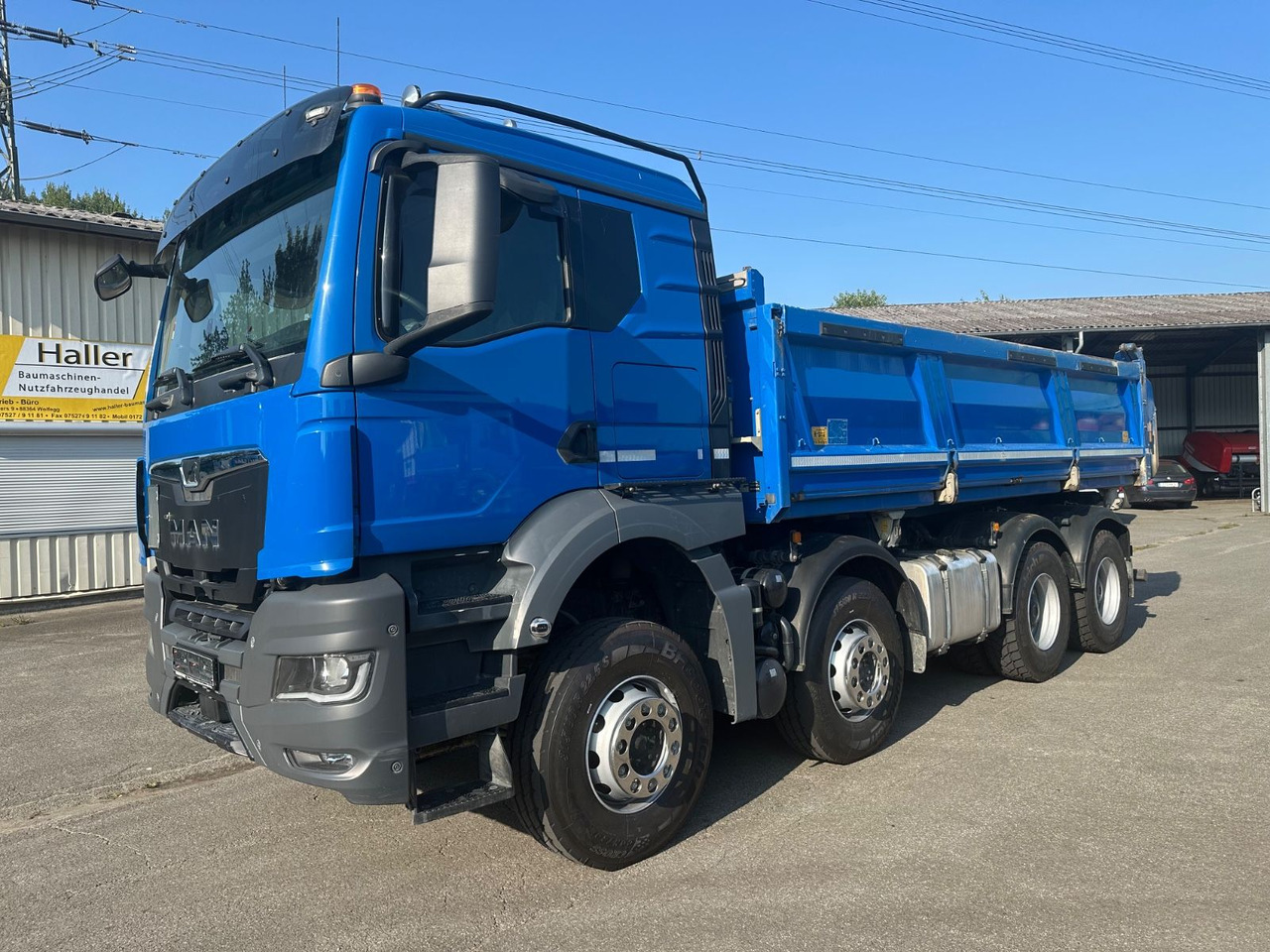 MAN TGS 35.510 8x4 BB Meiller Stahl Bordmatik Pritar - Самосвал камион: снимка 2 MAN TGS 35.510 8x4 BB Meiller Stahl Bordmatik Pritar - Самосвал камион: снимка 2