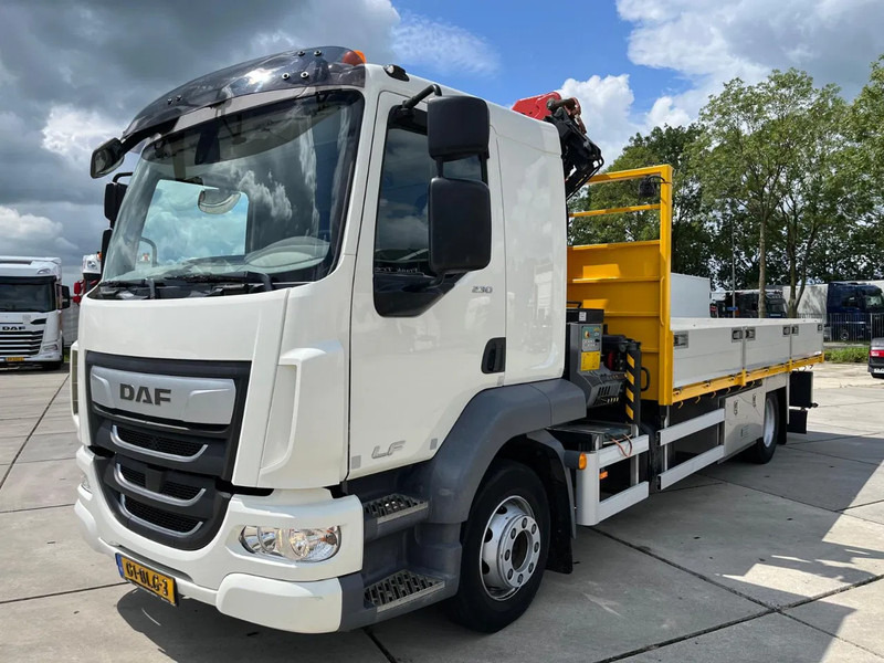 DAF LF 230 FA - Камион с кран: снимка 1 DAF LF 230 FA - Камион с кран: снимка 1