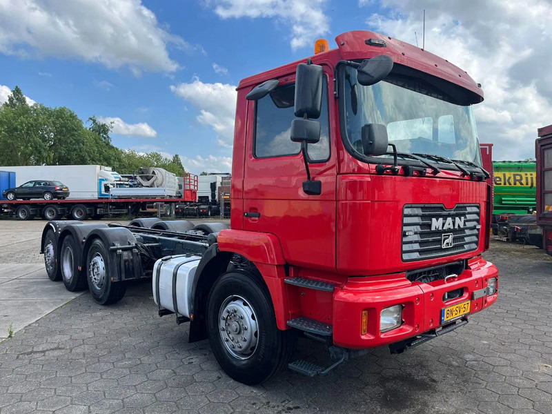 MAN TGA 35.410 EURO 3 MANUAL - Шаси кабина: снимка 1 MAN TGA 35.410 EURO 3 MANUAL - Шаси кабина: снимка 1