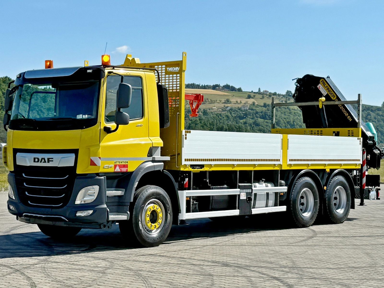 DAF CF 450 * PK 22002 - EH D + FUNK * 6x4 * TOP - Камион с кран: снимка 4 DAF CF 450 * PK 22002 - EH D + FUNK * 6x4 * TOP - Камион с кран: снимка 4