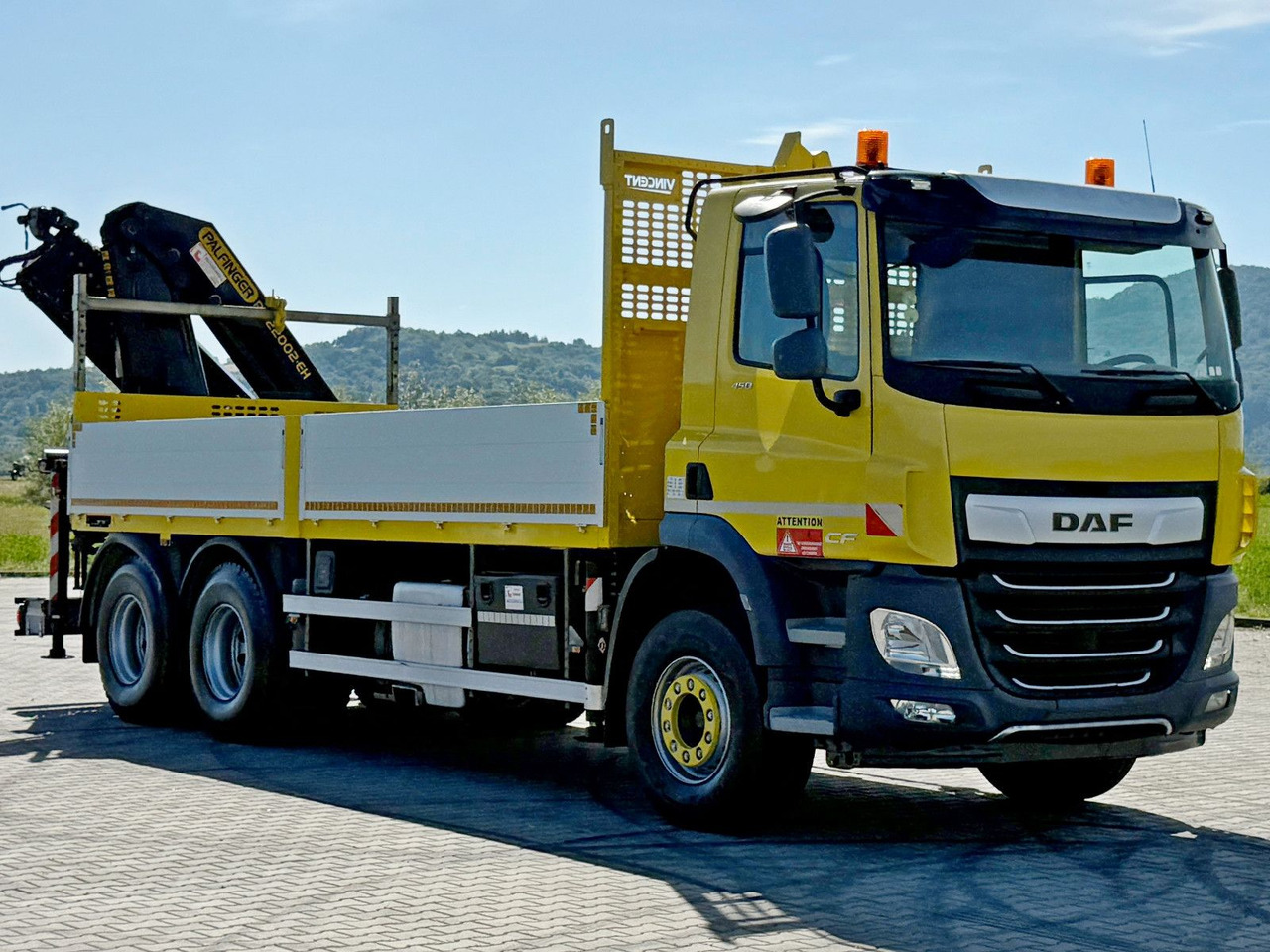 DAF CF 450 * PK 22002 - EH D + FUNK * 6x4 * TOP - Камион с кран: снимка 3 DAF CF 450 * PK 22002 - EH D + FUNK * 6x4 * TOP - Камион с кран: снимка 3