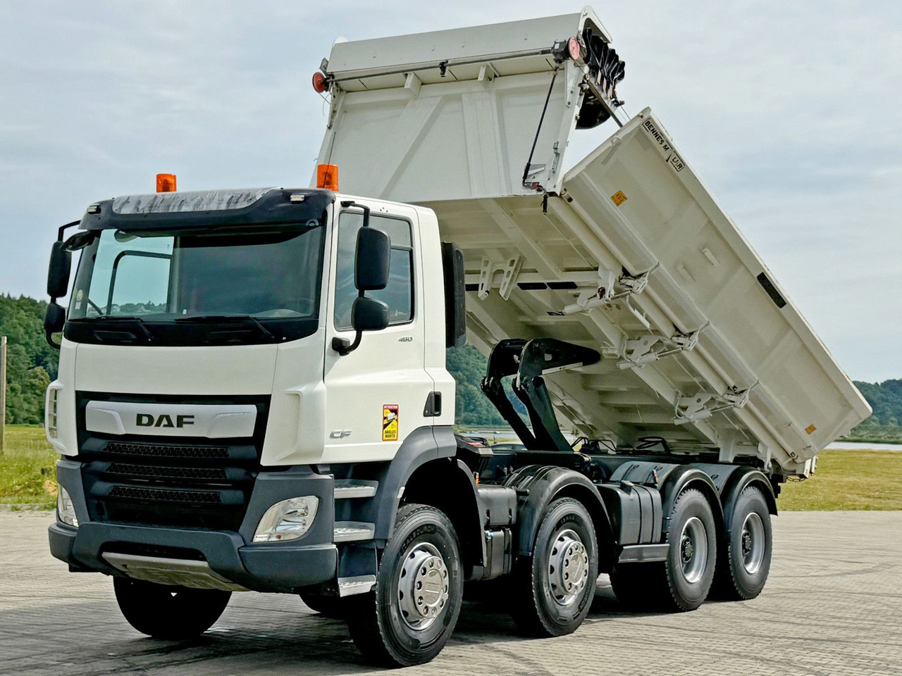 DAF CF 480 * Kipper 6,00 m + BORDMATIC/ 8x4 * TOP - Самосвал камион, Камион с кран: снимка 3 DAF CF 480 * Kipper 6,00 m + BORDMATIC/ 8x4 * TOP - Самосвал камион, Камион с кран: снимка 3
