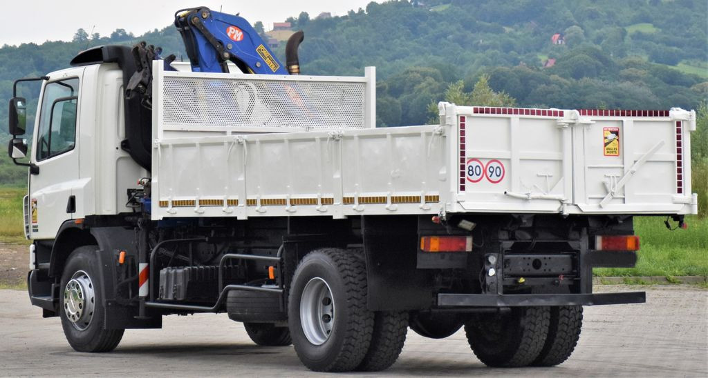 Самосвал камион, Камион с кран DAF CF 75.310 *Kipper 5,10 m + KRAN *TOPZUSTAND: снимка 6
