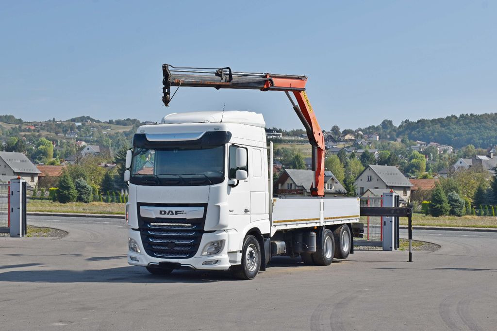 DAF XF 530 Pritsche 6,30 m + PK 15500 * TOPZUSTAND - Камион с кран: снимка 2 DAF XF 530 Pritsche 6,30 m + PK 15500 * TOPZUSTAND - Камион с кран: снимка 2