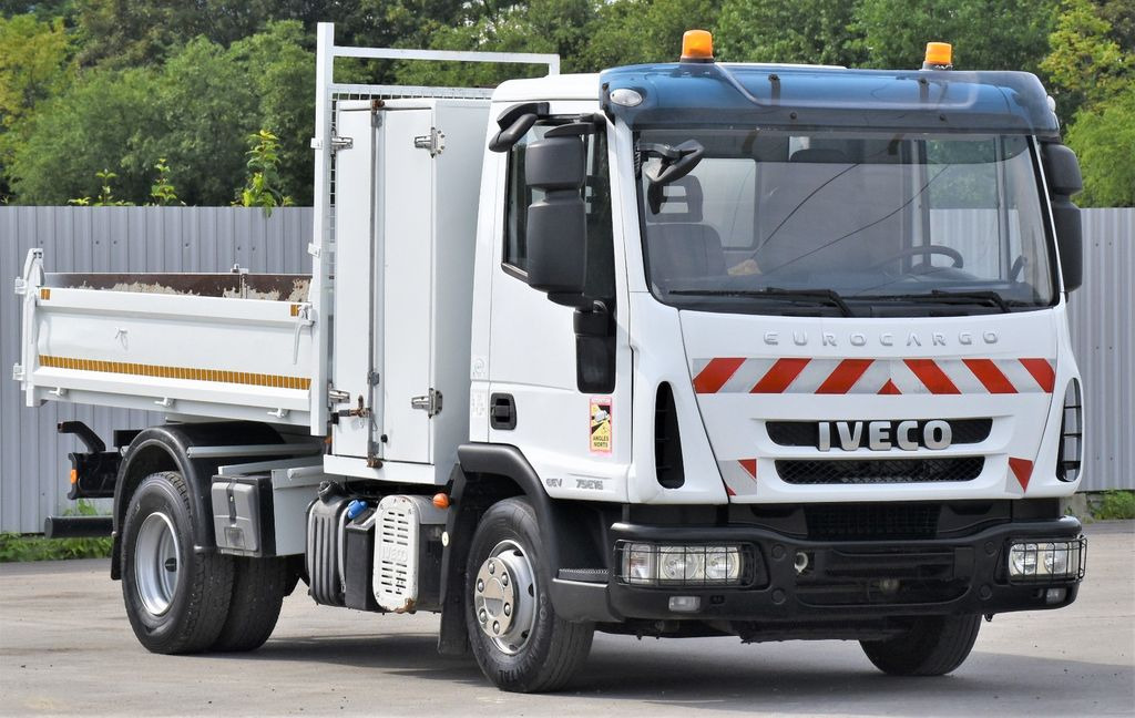 Iveco EUROCARGO 75E16* KIPPER 3,10m* KRAN - Самосвал камион: снимка 4 Iveco EUROCARGO 75E16* KIPPER 3,10m* KRAN - Самосвал камион: снимка 4