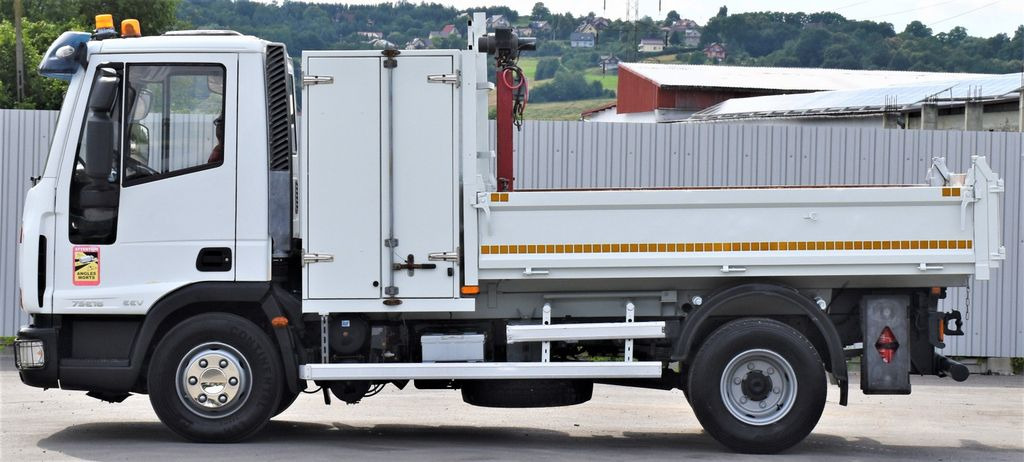 Iveco EUROCARGO 75E16* KIPPER 3,10m* KRAN - Самосвал камион: снимка 5 Iveco EUROCARGO 75E16* KIPPER 3,10m* KRAN - Самосвал камион: снимка 5