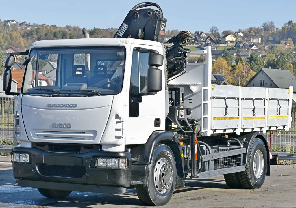 Iveco Eurocargo 180E28 *HIAB 122 B-2 DUO* TOPZUSTAND - Самосвал камион, Камион с кран: снимка 4 Iveco Eurocargo 180E28 *HIAB 122 B-2 DUO* TOPZUSTAND - Самосвал камион, Камион с кран: снимка 4