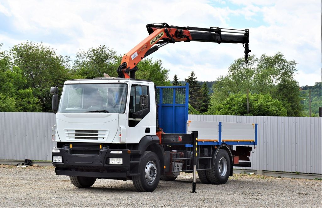 Iveco Eurocargo 180E28 *Pritsche 4,80m + KRAN Iveco Eurocargo 180E28 *Pritsche 4,80m + KRAN - Камион с кран: снимка 2 Iveco Eurocargo 180E28 *Pritsche 4,80m + KRAN Iveco Eurocargo 180E28 *Pritsche 4,80m + KRAN - Камион с кран: снимка 2