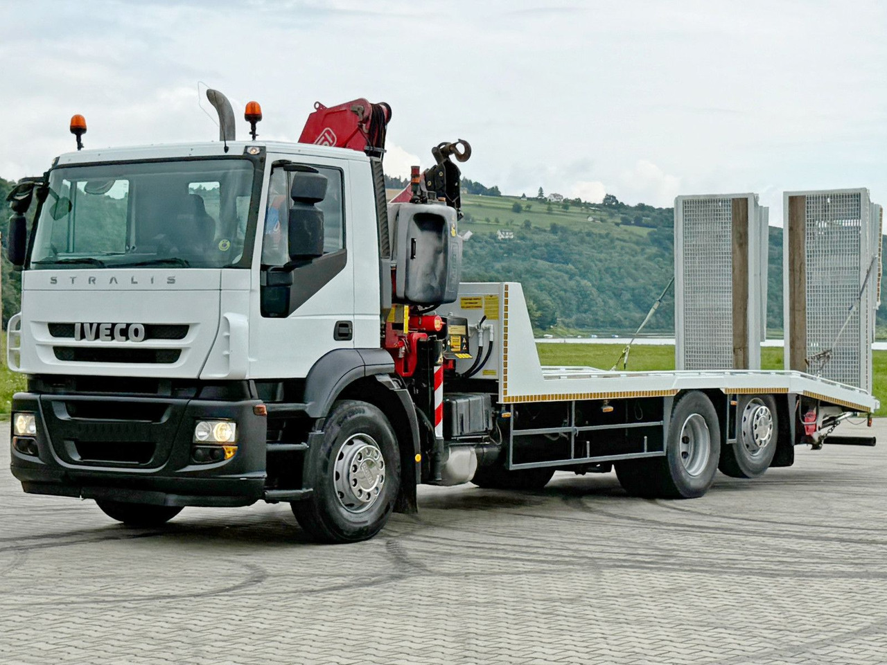 Камион пътна помощ Iveco Stralis 310 * FASSI F230AXP.22 + FUNK * TOP: снимка 6