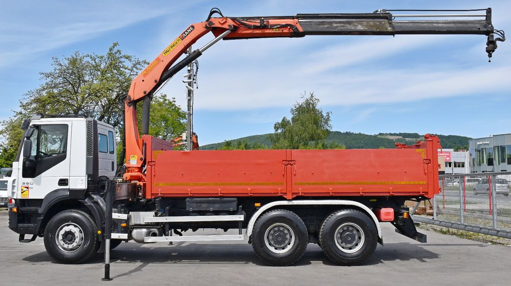 Iveco TRAKKER 360 * Kipper 5,60m* KRAN /FUNK * 6x4 - Камион с кран, Самосвал камион: снимка 5 Iveco TRAKKER 360 * Kipper 5,60m* KRAN /FUNK * 6x4 - Камион с кран, Самосвал камион: снимка 5