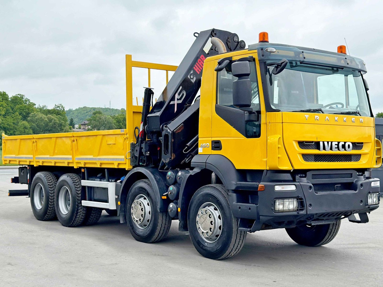 Iveco TRAKKER 450* HIAB 377 EP-4 HIPRO/FUNK/ 8x4 - Камион с кран: снимка 4 Iveco TRAKKER 450* HIAB 377 EP-4 HIPRO/FUNK/ 8x4 - Камион с кран: снимка 4