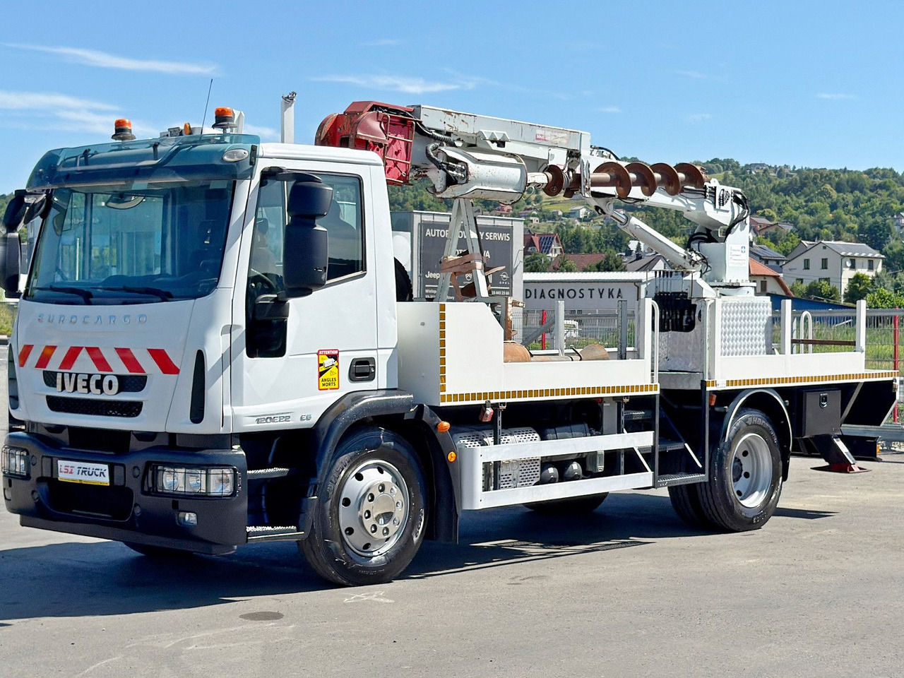 Iveco Eurocargo 120E22 * Bohrgerät auf LKW + FUNK *TOP - Камион, Камион с кран: снимка 4 Iveco Eurocargo 120E22 * Bohrgerät auf LKW + FUNK *TOP - Камион, Камион с кран: снимка 4
