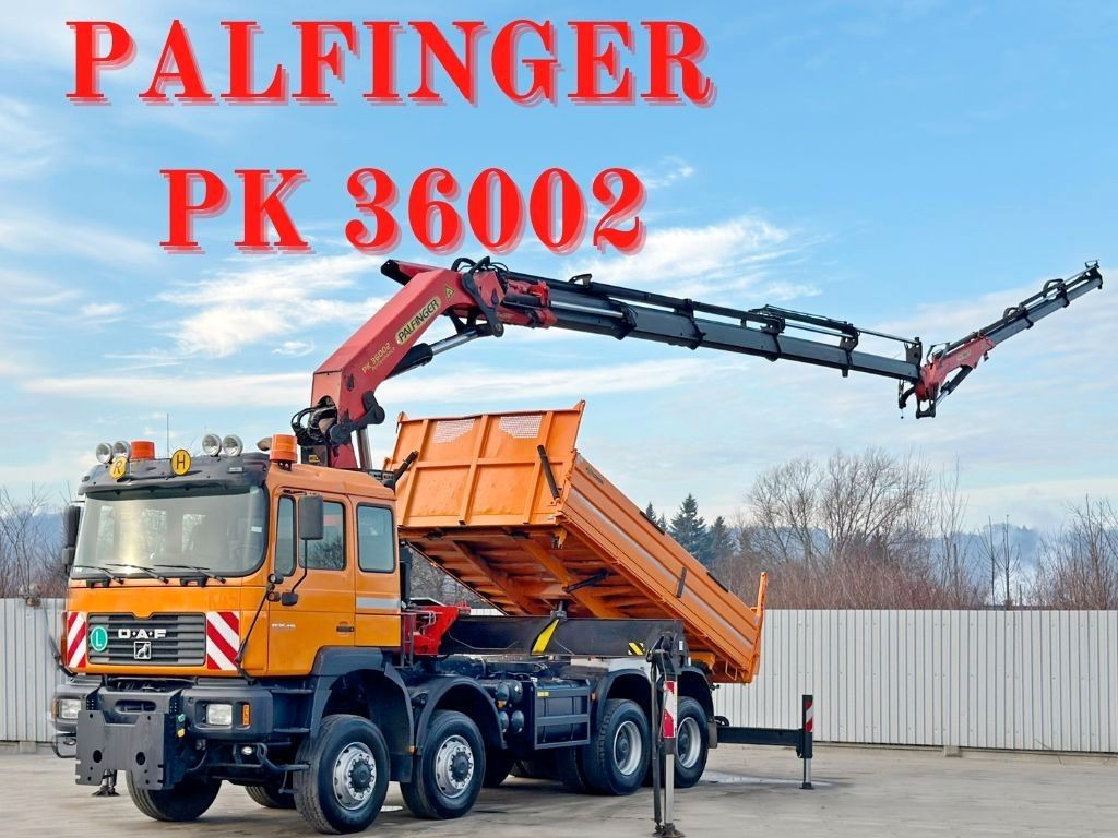 MAN 35.414 * PALFINGER PK 36002 +FUNK / 8x8 - Камион с кран: снимка 1 MAN 35.414 * PALFINGER PK 36002 +FUNK / 8x8 - Камион с кран: снимка 1