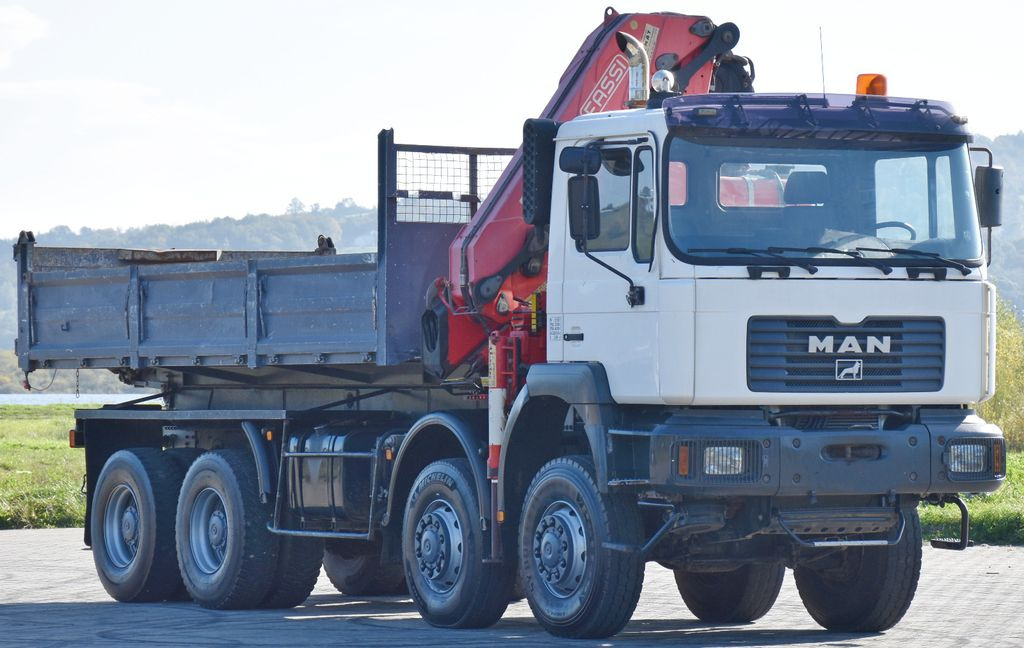 MAN 41.460 * KRAN * 8x8 ! TOPZUSTAND MAN 41.460 * KRAN * 8x8 ! TOPZUSTAND - Камион с кран, Самосвал камион: снимка 4 MAN 41.460 * KRAN * 8x8 ! TOPZUSTAND MAN 41.460 * KRAN * 8x8 ! TOPZUSTAND - Камион с кран, Самосвал камион: снимка 4