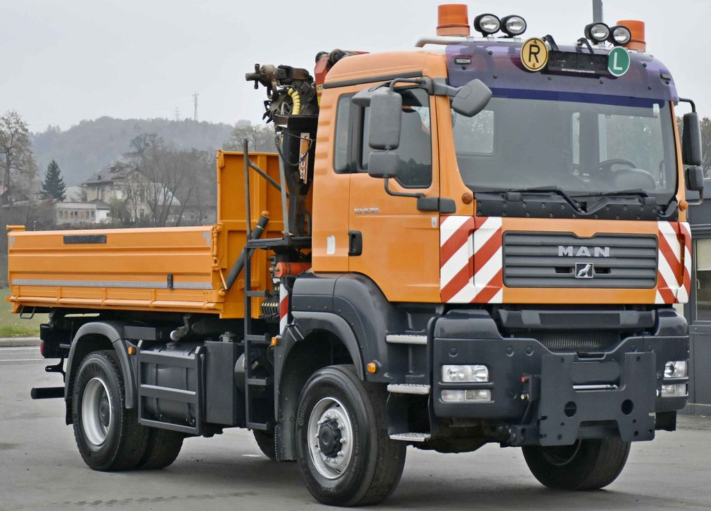 MAN TGA 18.360 * PK 10501 + FUNK *4x4 - Самосвал камион, Камион с кран: снимка 4 MAN TGA 18.360 * PK 10501 + FUNK *4x4 - Самосвал камион, Камион с кран: снимка 4