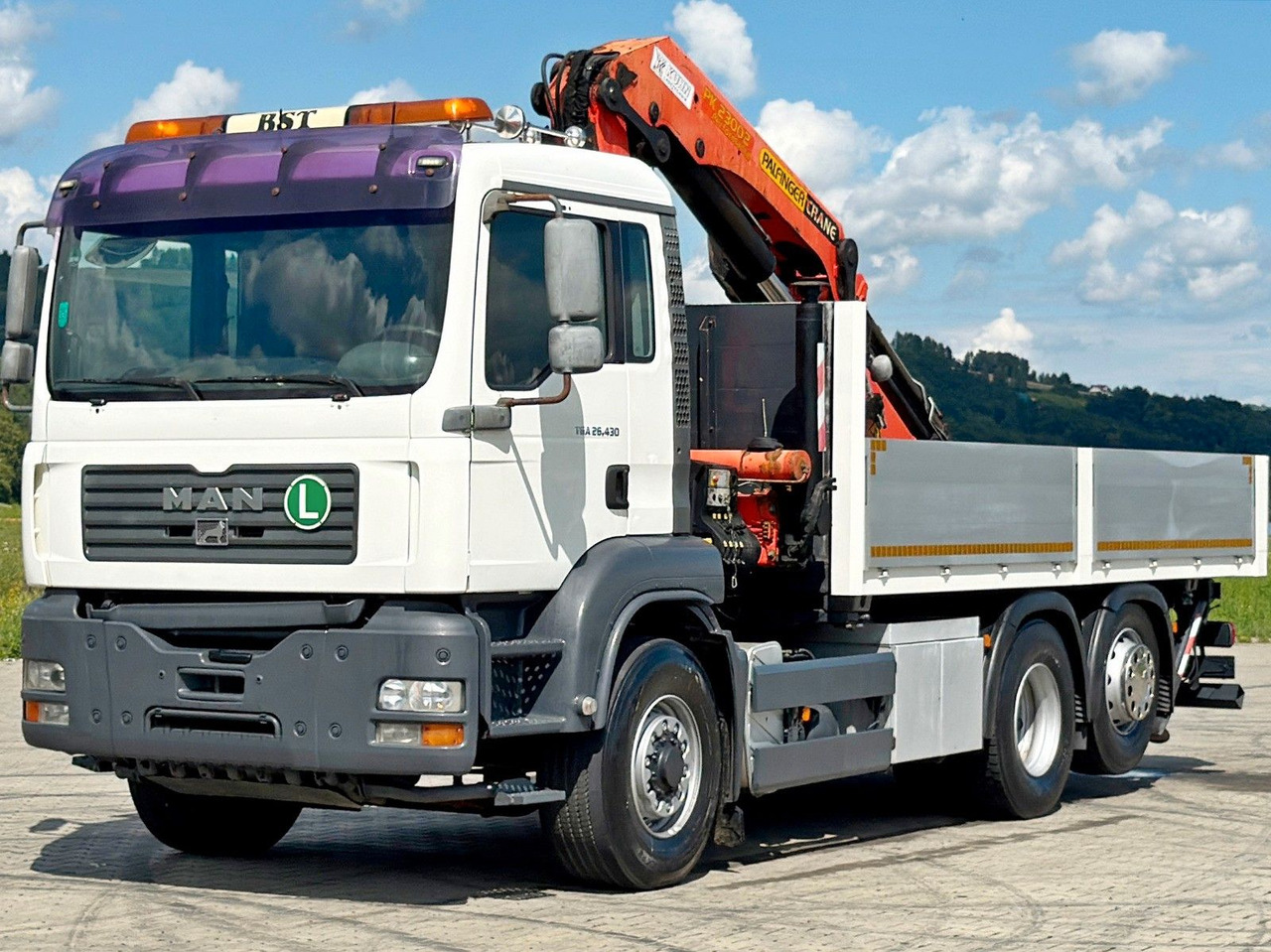 MAN TGA 26.430 Pritsche 5,50m + KRAN+ FUNK/6-4H2 MAN TGA 26.430 * PK 23002 + FUNK/6-4H2 - Камион с кран: снимка 4 MAN TGA 26.430 Pritsche 5,50m + KRAN+ FUNK/6-4H2 MAN TGA 26.430 * PK 23002 + FUNK/6-4H2 - Камион с кран: снимка 4