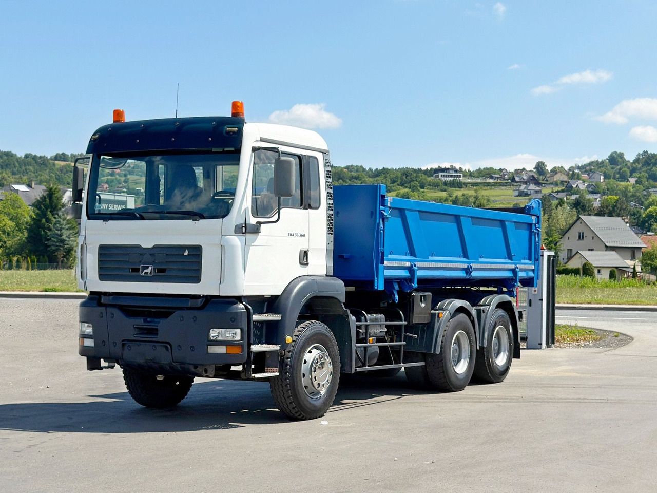 MAN TGA 33.360 * KIPPER 5,20 m + BORDMATIC / 6x4*TOP - Самосвал камион, Камион с кран: снимка 5 MAN TGA 33.360 * KIPPER 5,20 m + BORDMATIC / 6x4*TOP - Самосвал камион, Камион с кран: снимка 5