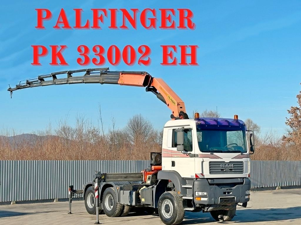 MAN TGA 33.480* Sattelzugmaschine * PK 33002-EH - Камион с кран: снимка 1 MAN TGA 33.480* Sattelzugmaschine * PK 33002-EH - Камион с кран: снимка 1