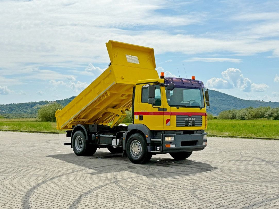MAN TGM 15.240 * KIPPER 4,30 m + BORDMATIC - Самосвал камион, Камион с кран: снимка 2 MAN TGM 15.240 * KIPPER 4,30 m + BORDMATIC - Самосвал камион, Камион с кран: снимка 2