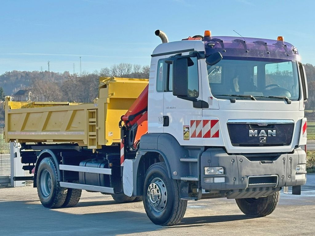 MAN TGS 18.320 * PK 12002 - EH A + FUNK * TOPZUSTAND - Самосвал камион, Камион с кран: снимка 4 MAN TGS 18.320 * PK 12002 - EH A + FUNK * TOPZUSTAND - Самосвал камион, Камион с кран: снимка 4