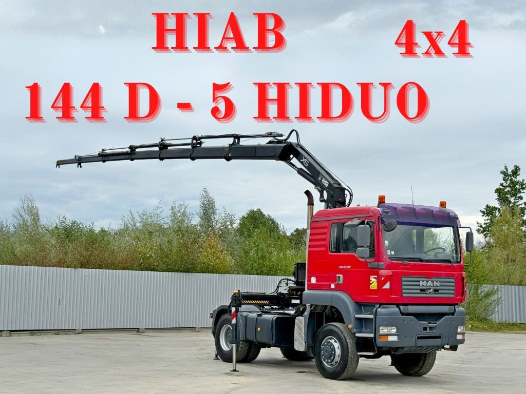 MAN TGS 18.480 * HIAB 144 D - HIDUO + FUNK/ 4x4 *TOP - Камион с кран: снимка 1 MAN TGS 18.480 * HIAB 144 D - HIDUO + FUNK/ 4x4 *TOP - Камион с кран: снимка 1