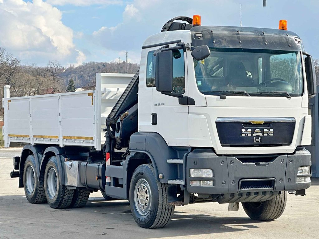 MAN TGS 26.400 * HIAB 166 ES - 3 HIPRO + FUNK * 6x4 - Камион с кран, Самосвал камион: снимка 3 MAN TGS 26.400 * HIAB 166 ES - 3 HIPRO + FUNK * 6x4 - Камион с кран, Самосвал камион: снимка 3