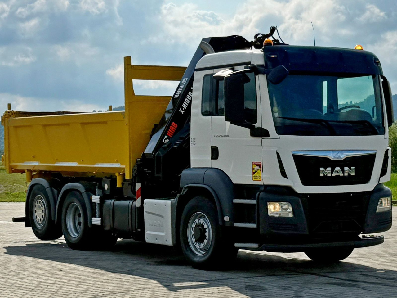 MAN TGS 26.400 * HIAB X-HIDUO 188 E-3 + FUNK * 6x4 - Камион с кран: снимка 4 MAN TGS 26.400 * HIAB X-HIDUO 188 E-3 + FUNK * 6x4 - Камион с кран: снимка 4