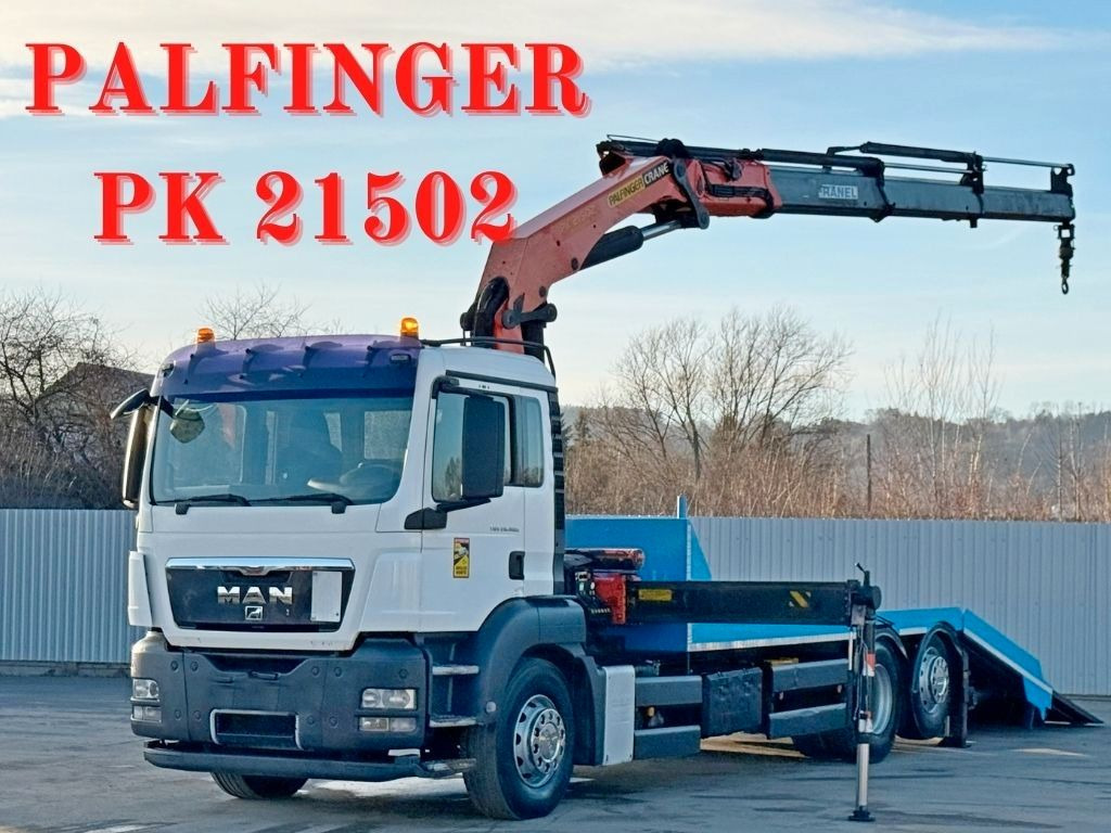MAN TGS 26.400 * PALFINGER PK 21502 + FUNK* - Камион пътна помощ: снимка 1 MAN TGS 26.400 * PALFINGER PK 21502 + FUNK* - Камион пътна помощ: снимка 1