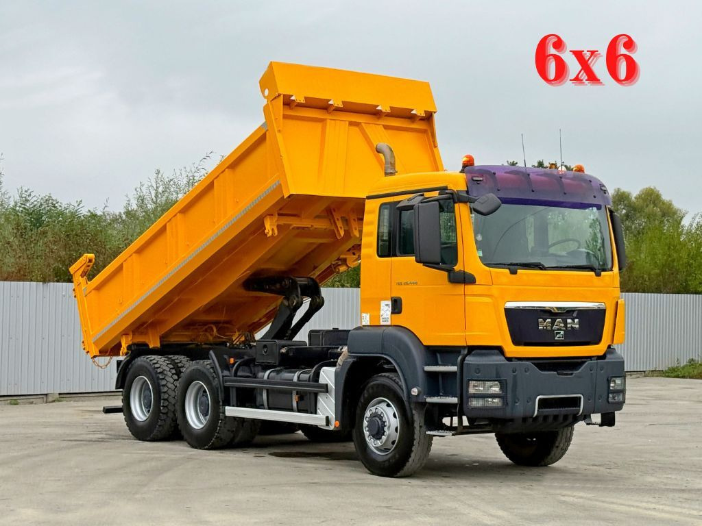 MAN TGS 26.440 * Kipper 5,20m+BORDMATIC * 6x6 * TOP - Самосвал камион, Камион с кран: снимка 1 MAN TGS 26.440 * Kipper 5,20m+BORDMATIC * 6x6 * TOP - Самосвал камион, Камион с кран: снимка 1