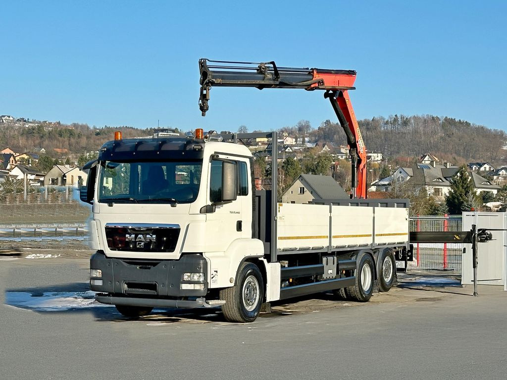 MAN TGS 26.440* PK 18001 - EH A + FUNK* TOPZUSTAND - Камион с кран, Бордови камион: снимка 2 MAN TGS 26.440* PK 18001 - EH A + FUNK* TOPZUSTAND - Камион с кран, Бордови камион: снимка 2