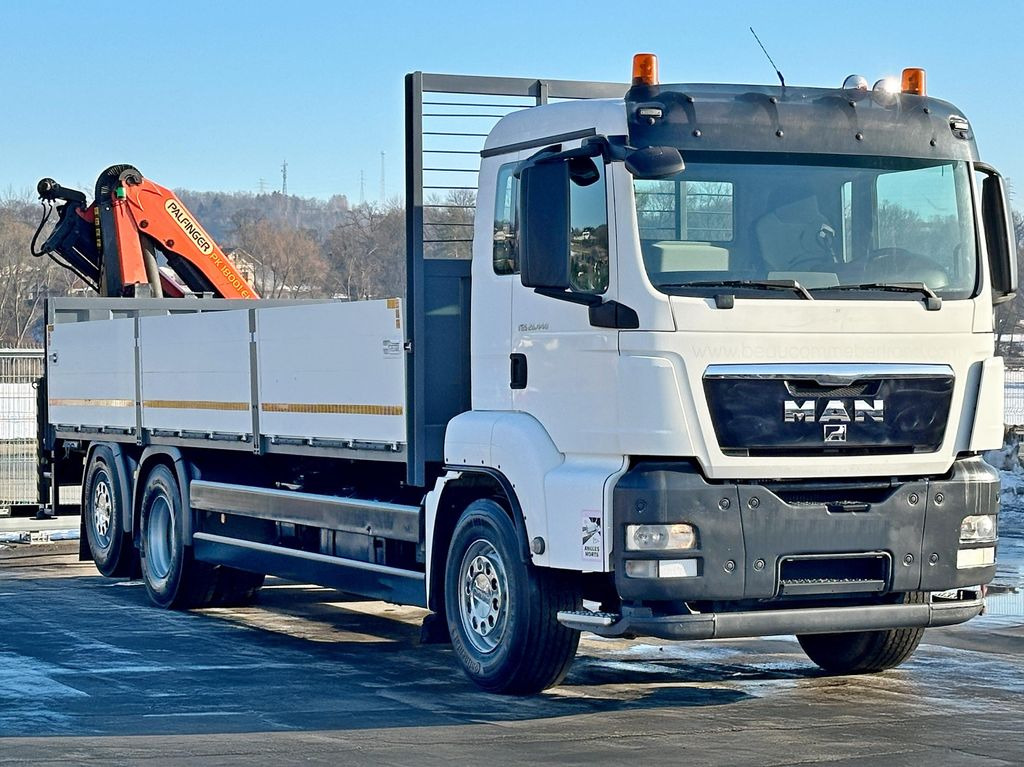 MAN TGS 26.440* PK 18001 - EH A + FUNK* TOPZUSTAND - Камион с кран, Бордови камион: снимка 3 MAN TGS 26.440* PK 18001 - EH A + FUNK* TOPZUSTAND - Камион с кран, Бордови камион: снимка 3