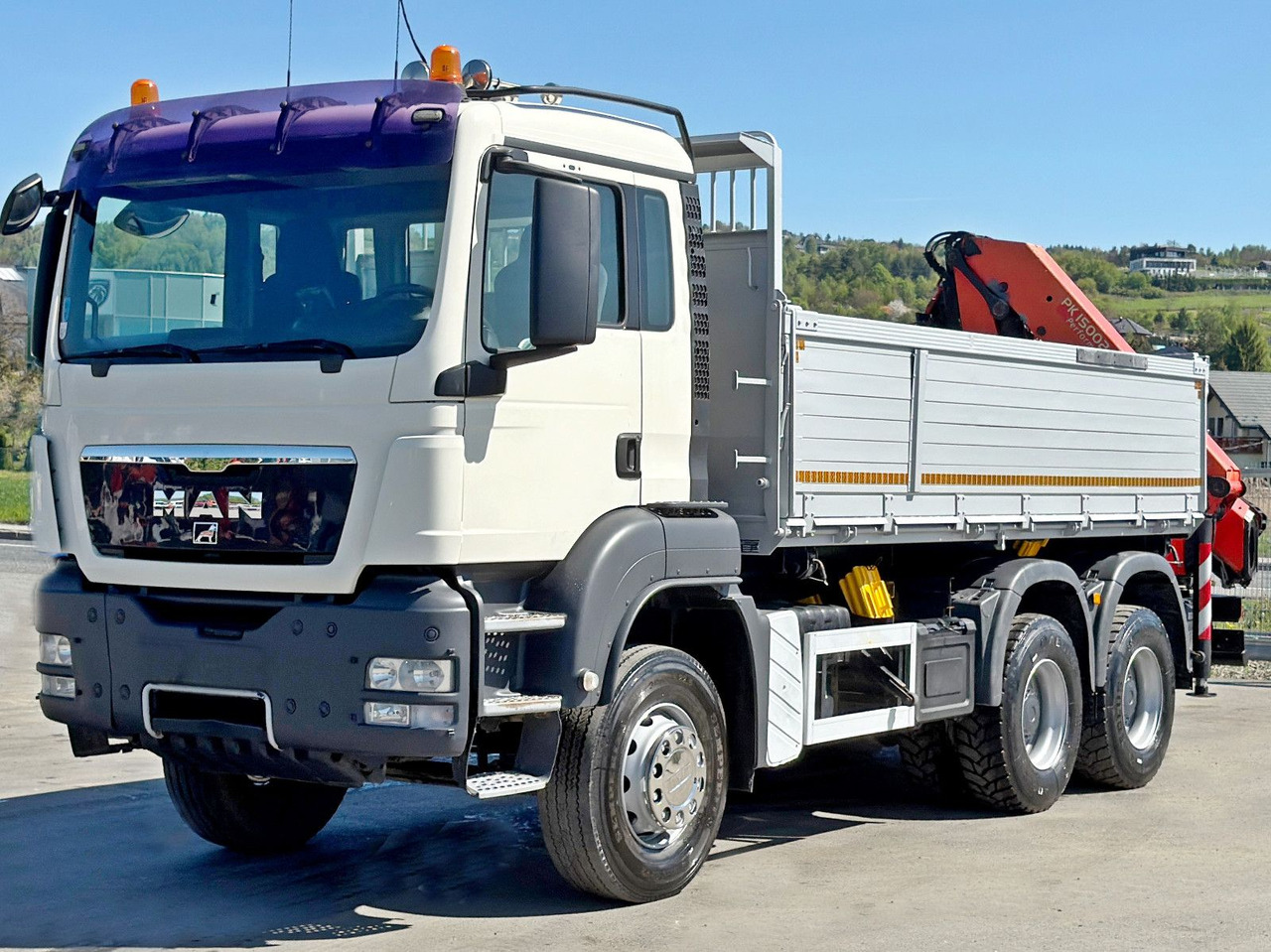 MAN TGS 33.360*KIPPER 4,95 m *PK 15002 * 6x4 - Самосвал камион, Камион с кран: снимка 4 MAN TGS 33.360*KIPPER 4,95 m *PK 15002 * 6x4 - Самосвал камион, Камион с кран: снимка 4