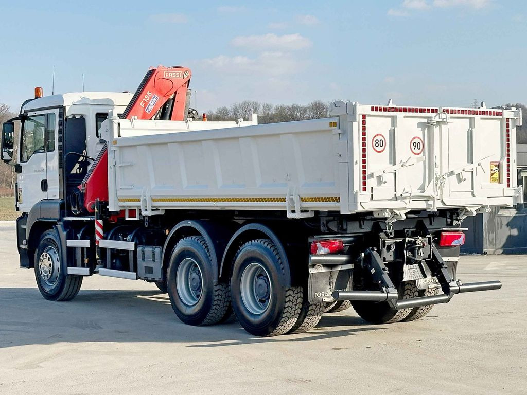 MAN TGS 33.440 * FASSI F155A.0.22/ FUNK *6x4 - Самосвал камион, Камион с кран: снимка 5 MAN TGS 33.440 * FASSI F155A.0.22/ FUNK *6x4 - Самосвал камион, Камион с кран: снимка 5