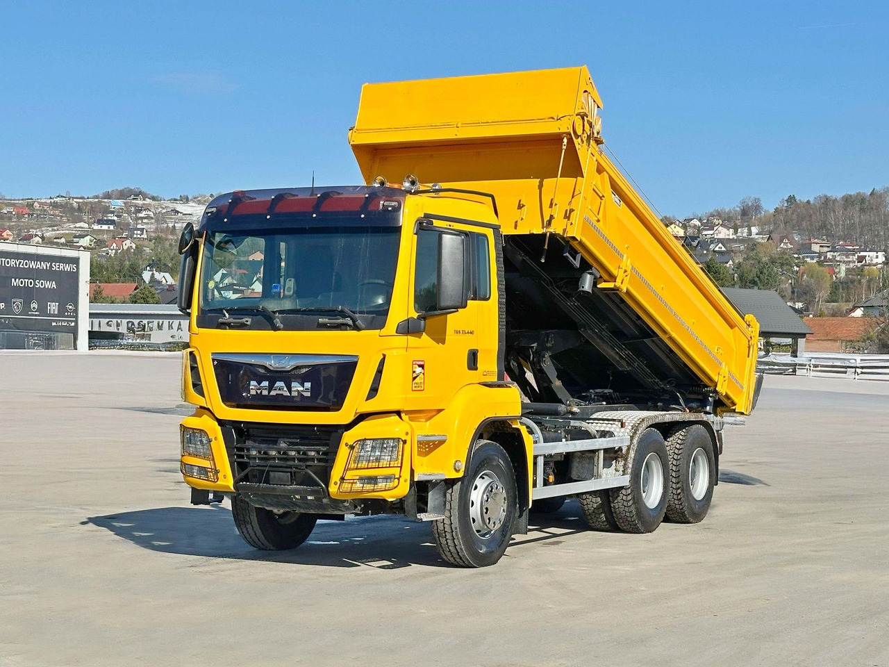 MAN TGS 33.440 * KIPPER 5,20 m + BORDMATIC * 6x4 - Самосвал камион, Камион с кран: снимка 2 MAN TGS 33.440 * KIPPER 5,20 m + BORDMATIC * 6x4 - Самосвал камион, Камион с кран: снимка 2