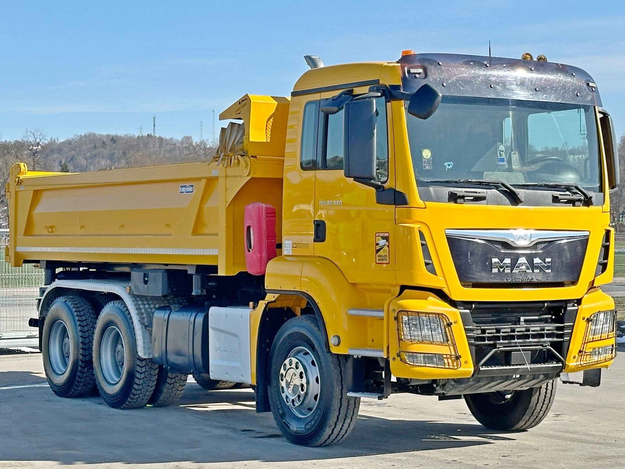 MAN TGS 33.440 * KIPPER 5,20 m + BORDMATIC * 6x4 - Самосвал камион, Камион с кран: снимка 4 MAN TGS 33.440 * KIPPER 5,20 m + BORDMATIC * 6x4 - Самосвал камион, Камион с кран: снимка 4