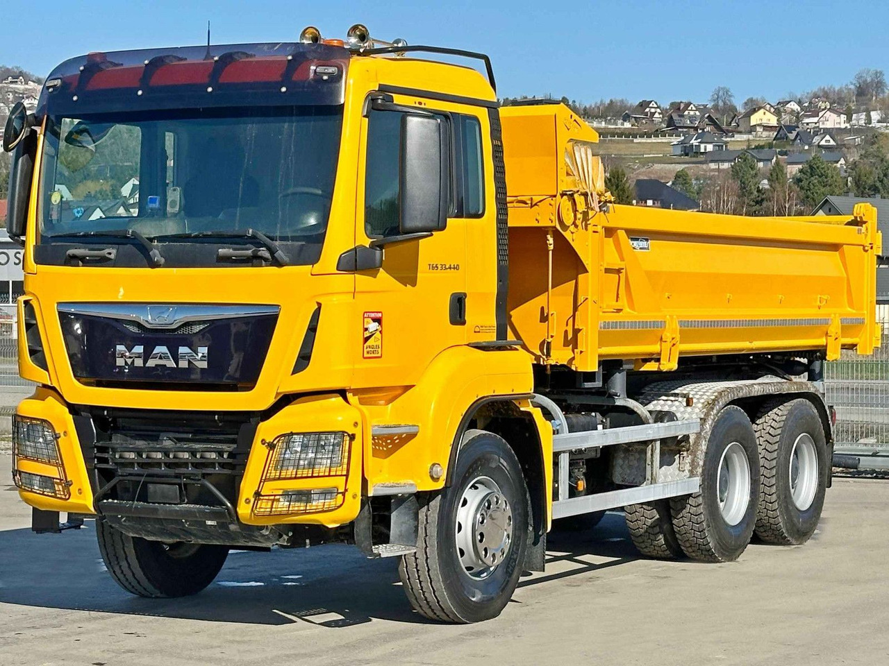 MAN TGS 33.440 * KIPPER 5,20 m + BORDMATIC * 6x4 - Самосвал камион, Камион с кран: снимка 5 MAN TGS 33.440 * KIPPER 5,20 m + BORDMATIC * 6x4 - Самосвал камион, Камион с кран: снимка 5