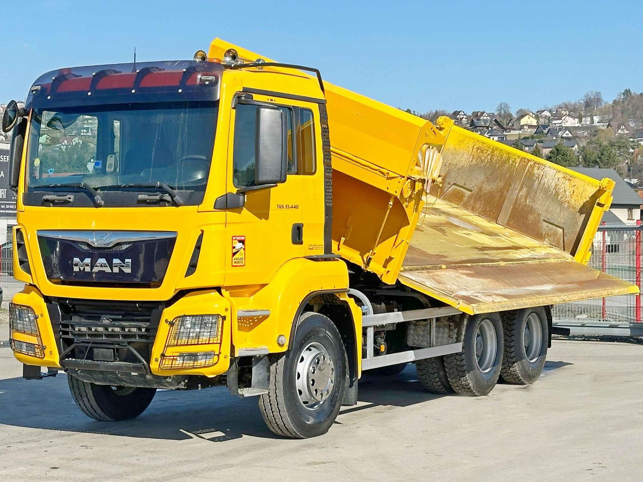 MAN TGS 33.440 * KIPPER 5,20 m + BORDMATIC * 6x4 - Самосвал камион, Камион с кран: снимка 3 MAN TGS 33.440 * KIPPER 5,20 m + BORDMATIC * 6x4 - Самосвал камион, Камион с кран: снимка 3