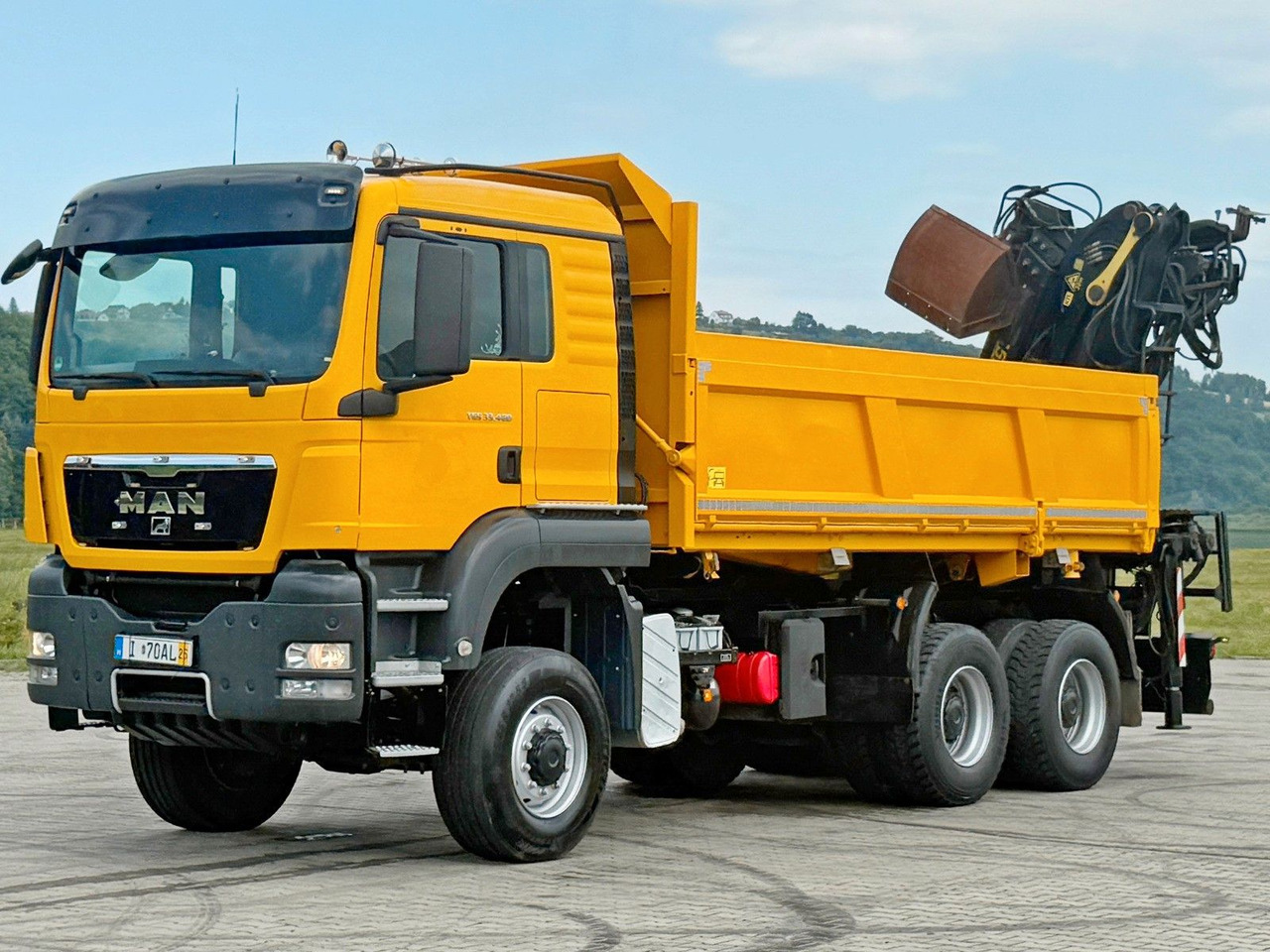 MAN TGS 33.480*KIPPER 5,10m * EPSILON E165Z76* 6x6 MAN TGS 33.480*KIPPER 5,10m * EPSILON E165Z76* 6x6 - Камион с кран, Самосвал камион: снимка 4 MAN TGS 33.480*KIPPER 5,10m * EPSILON E165Z76* 6x6 MAN TGS 33.480*KIPPER 5,10m * EPSILON E165Z76* 6x6 - Камион с кран, Самосвал камион: снимка 4
