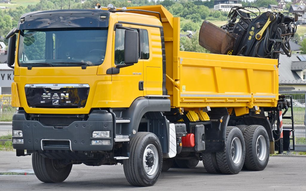 MAN TGS 33.480*KIPPER 5,10m * EPSILON E165Z76* 6x6 - Камион с кран, Самосвал камион: снимка 5 MAN TGS 33.480*KIPPER 5,10m * EPSILON E165Z76* 6x6 - Камион с кран, Самосвал камион: снимка 5
