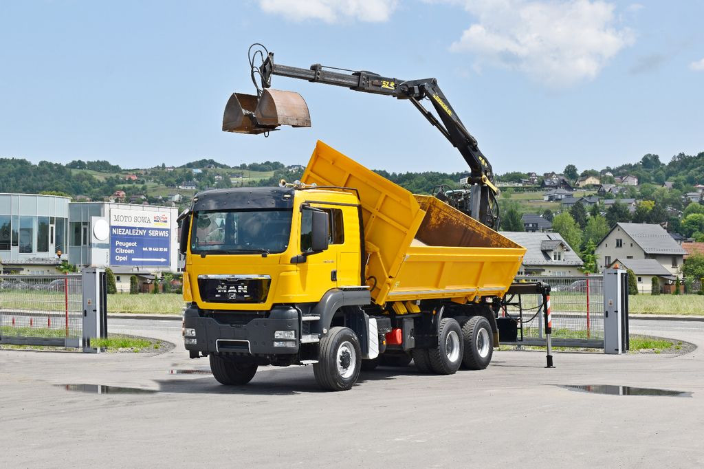 MAN TGS 33.480*KIPPER 5,10m * EPSILON E165Z76* 6x6 - Камион с кран, Самосвал камион: снимка 3 MAN TGS 33.480*KIPPER 5,10m * EPSILON E165Z76* 6x6 - Камион с кран, Самосвал камион: снимка 3