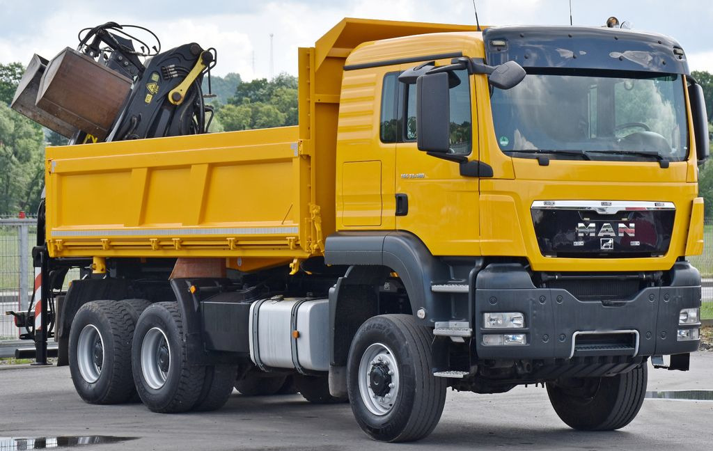 MAN TGS 33.480*KIPPER 5,10m * EPSILON E165Z76* 6x6 - Камион с кран, Самосвал камион: снимка 4 MAN TGS 33.480*KIPPER 5,10m * EPSILON E165Z76* 6x6 - Камион с кран, Самосвал камион: снимка 4