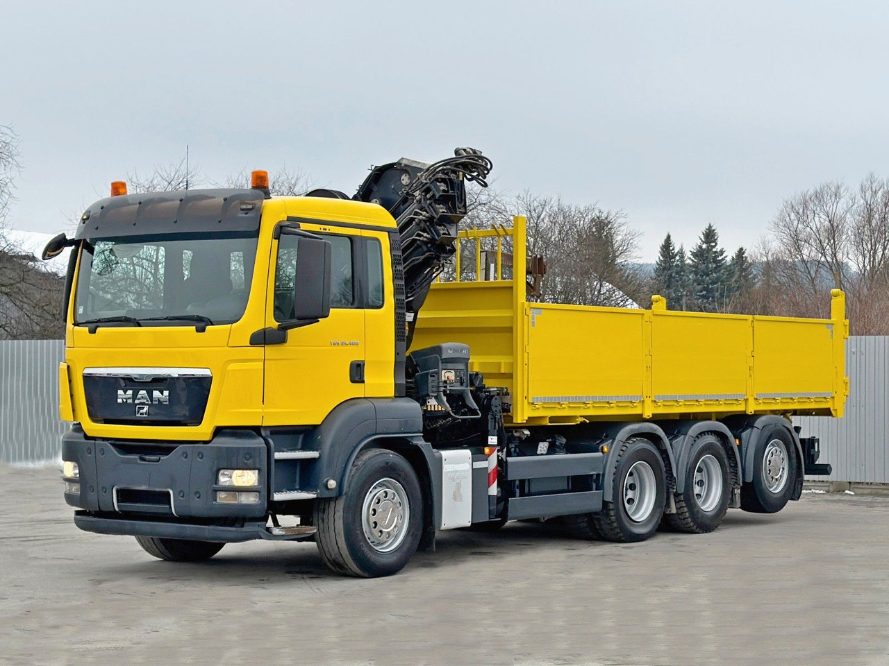 MAN TGS 35.400 * HIAB 244 EP - 5 HIPRO + FUNK * 8x4 - Самосвал камион, Камион с кран: снимка 4 MAN TGS 35.400 * HIAB 244 EP - 5 HIPRO + FUNK * 8x4 - Самосвал камион, Камион с кран: снимка 4