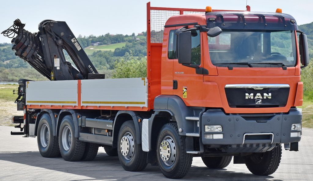MAN TGS 35.440 * HIAB 211 E-6 HIDUO +FUNK / 8x4 MAN TGS 35.440 * HIAB 211 E-6 HIDUO +FUNK / 8x4 - Камион с кран, Бордови камион: снимка 3 MAN TGS 35.440 * HIAB 211 E-6 HIDUO +FUNK / 8x4 MAN TGS 35.440 * HIAB 211 E-6 HIDUO +FUNK / 8x4 - Камион с кран, Бордови камион: снимка 3