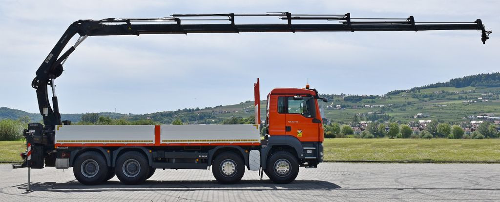 MAN TGS 35.440 * HIAB 211 E-6 HIDUO +FUNK / 8x4 - Камион с кран, Бордови камион: снимка 5 MAN TGS 35.440 * HIAB 211 E-6 HIDUO +FUNK / 8x4 - Камион с кран, Бордови камион: снимка 5