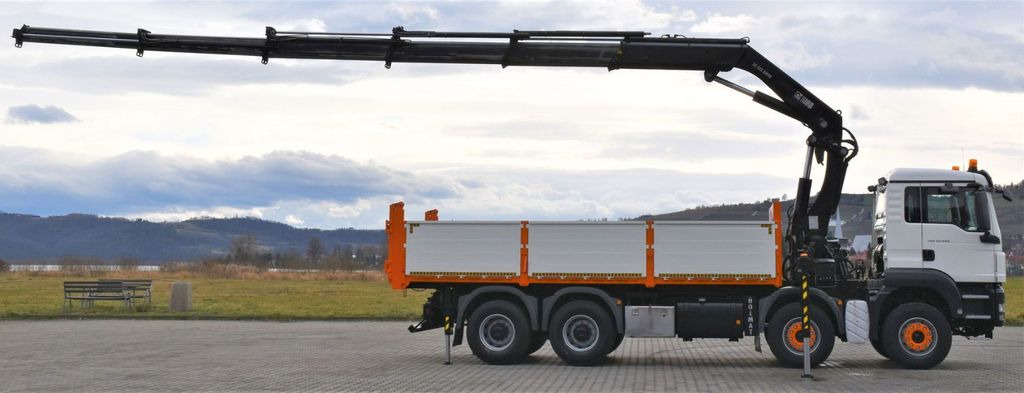 MAN TGS 35.440 * HIAB 322 EP-5HIPRO+FUNK / 8x4! - Самосвал камион, Камион с кран: снимка 5 MAN TGS 35.440 * HIAB 322 EP-5HIPRO+FUNK / 8x4! - Самосвал камион, Камион с кран: снимка 5