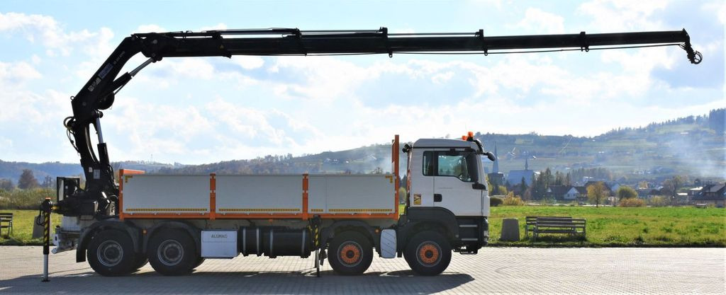 MAN TGS 35.440 * HIAB 322 EP-5HIPRO+FUNK / 8x4! - Камион с кран, Бордови камион: снимка 5 MAN TGS 35.440 * HIAB 322 EP-5HIPRO+FUNK / 8x4! - Камион с кран, Бордови камион: снимка 5