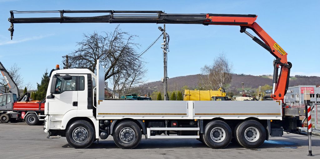 MAN TGS 35.500 * PK 22002 - EH C + FUNK * 8x4 * TOP - Камион с кран, Бордови камион: снимка 5 MAN TGS 35.500 * PK 22002 - EH C + FUNK * 8x4 * TOP - Камион с кран, Бордови камион: снимка 5