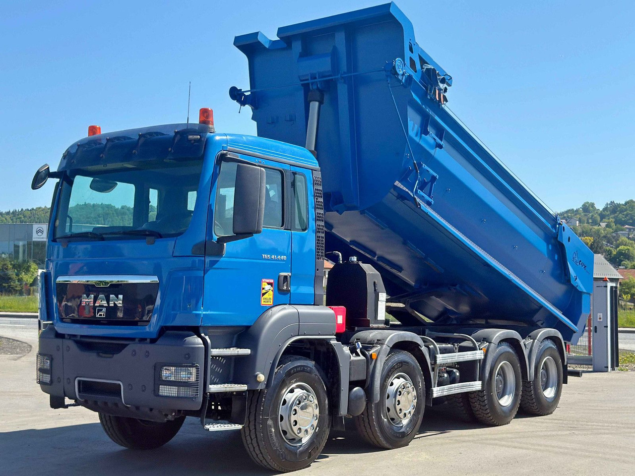 MAN TGS 41.440 * KIPPER * 8x4 * TOPZUSTAND - Самосвал камион, Камион с кран: снимка 3 MAN TGS 41.440 * KIPPER * 8x4 * TOPZUSTAND - Самосвал камион, Камион с кран: снимка 3