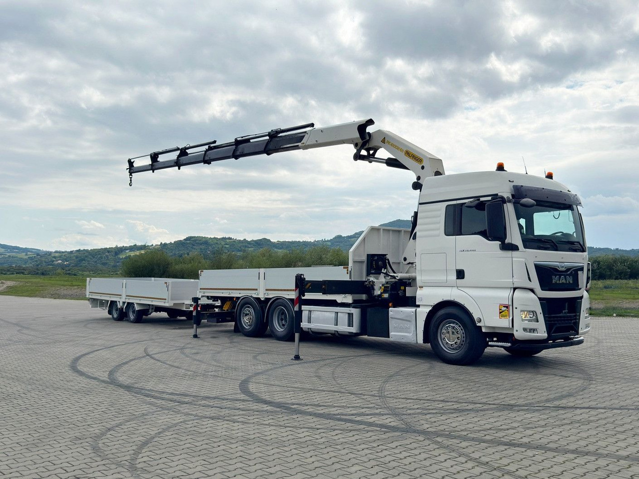 MAN TGX 26.440 * PK 41002-EH E + FUNK + Anhänger*TOP - Камион с кран: снимка 2 MAN TGX 26.440 * PK 41002-EH E + FUNK + Anhänger*TOP - Камион с кран: снимка 2