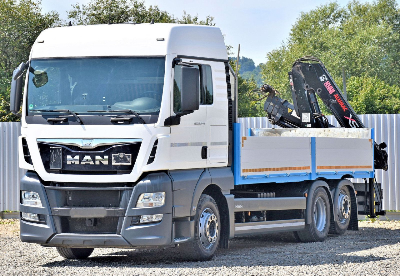 MAN TGX 26.440 Pritsche 6,20 m+HIAB 122 HIDUO/FUNK - Камион с кран: снимка 3 MAN TGX 26.440 Pritsche 6,20 m+HIAB 122 HIDUO/FUNK - Камион с кран: снимка 3